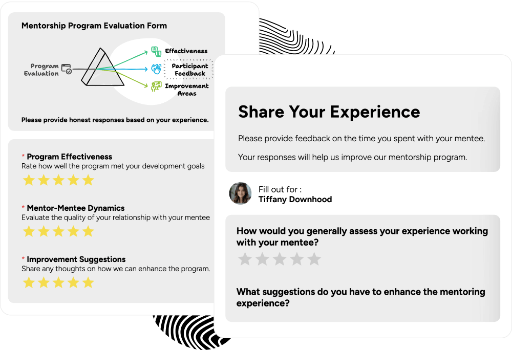 mentoring surveys polls forms